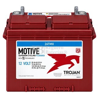 Bateria TROJAN 24TMX Buggy | 12 Voltios 94 Amperios  